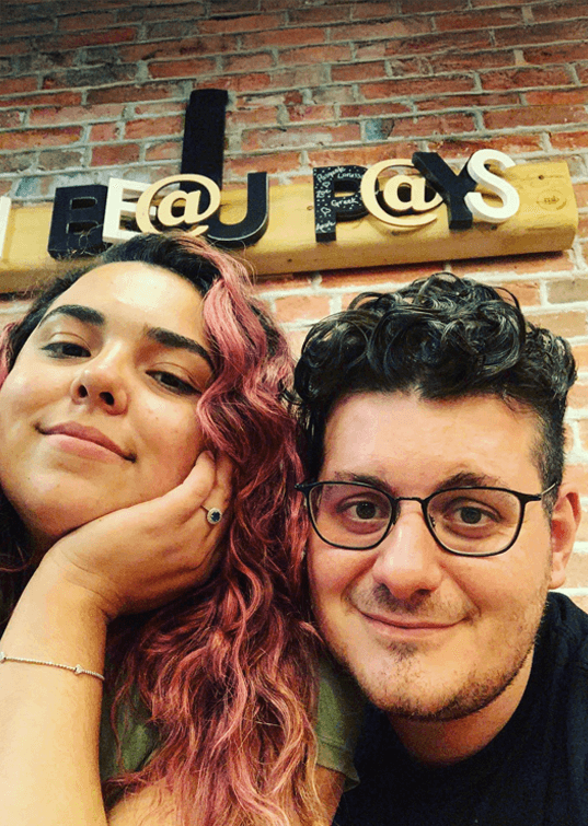 Pasquale et Zoe, chefs de Mon Beau Pays